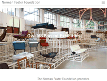 Tablet Screenshot of normanfosterfoundation.org